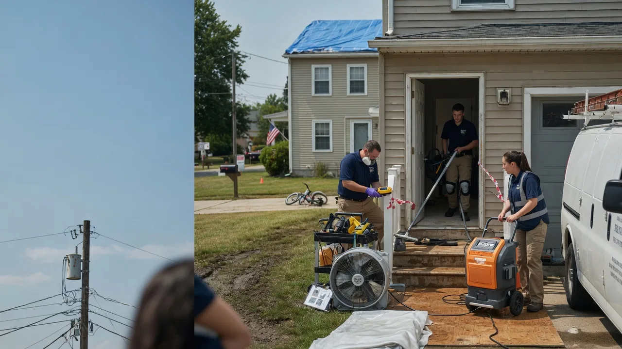 Water Damage Repair in Ludlow Falls, OH near me